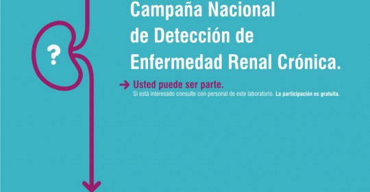 Campaña Nacional de Detección de Enfermedad Renal Crónica