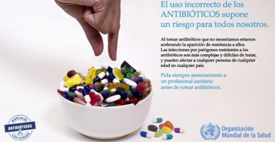 Semana Mundial de Concientización sobre el uso de los antibióticos