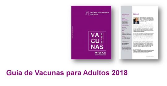 Se ha publicado la Guía de Vacunas para Adultos 2018